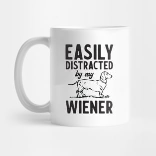 Distracted by my wiener Mug